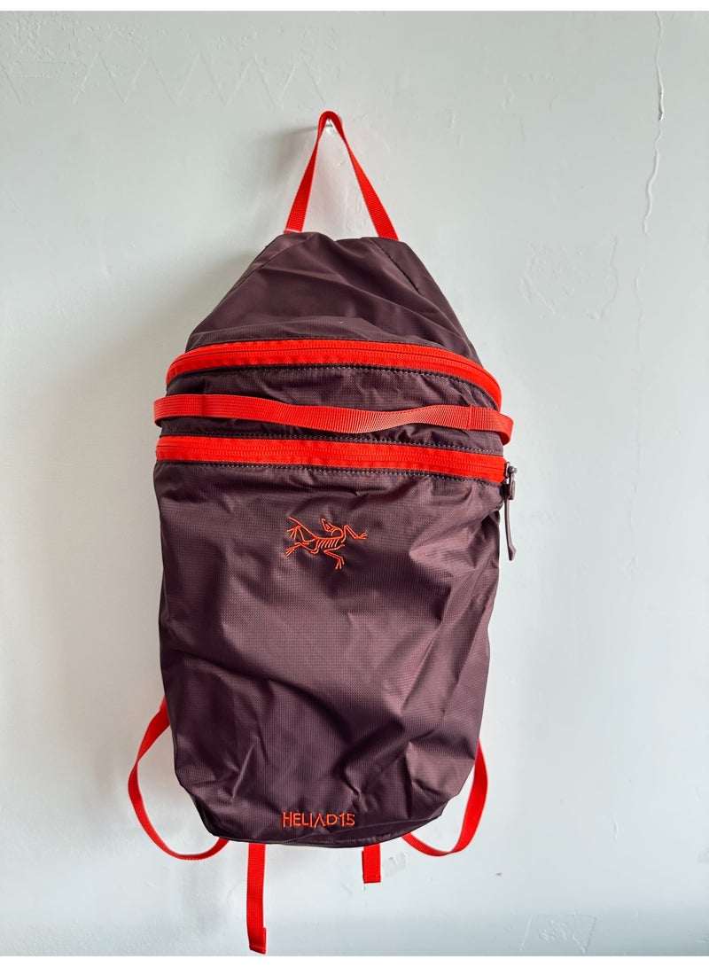 ARCTERYX Arc'teryx Heliad 15L Multi-functional Outdoor Backpack with Embroidered Logo for Hiking, Camping, Commuting, and Travel - Image 1